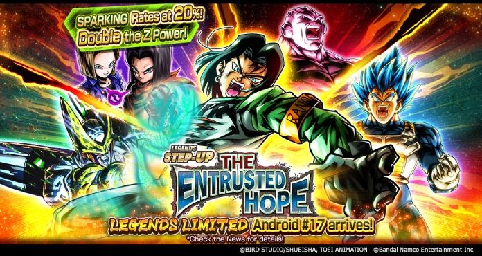 Neues LEGENDS LIMITED Android #17 debütiert in Dragon Ball Legends! LEGENDS STEP-UP – THE ANTRUSTED HOPE – läuft!!